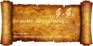 Graedel Grizeldisz névjegykártya
